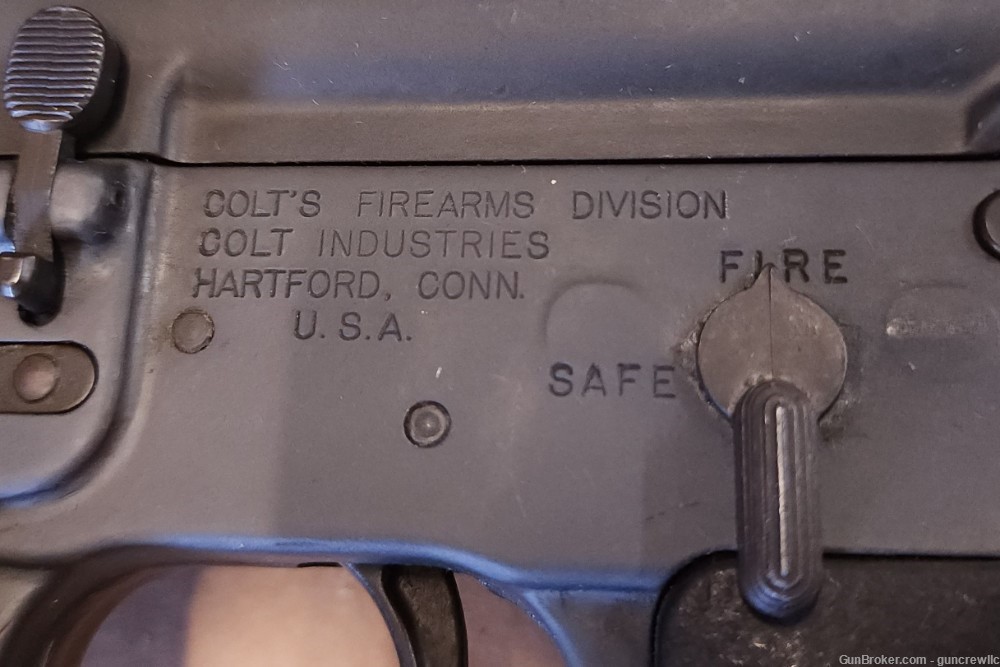 Vintage PREBAN SP-1 Colt Mfg SP1 A1 AR15 PRE-BAN 223 5.56 MA LEGAL Layaway-img-8