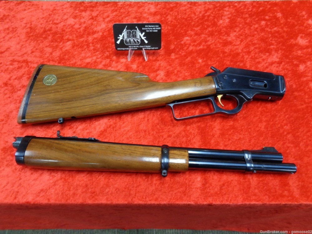 1970 Marlin Model 1894 Take Down TD 44 Magnum 94 CUSTOM TRAPPER WE TRADE!-img-2