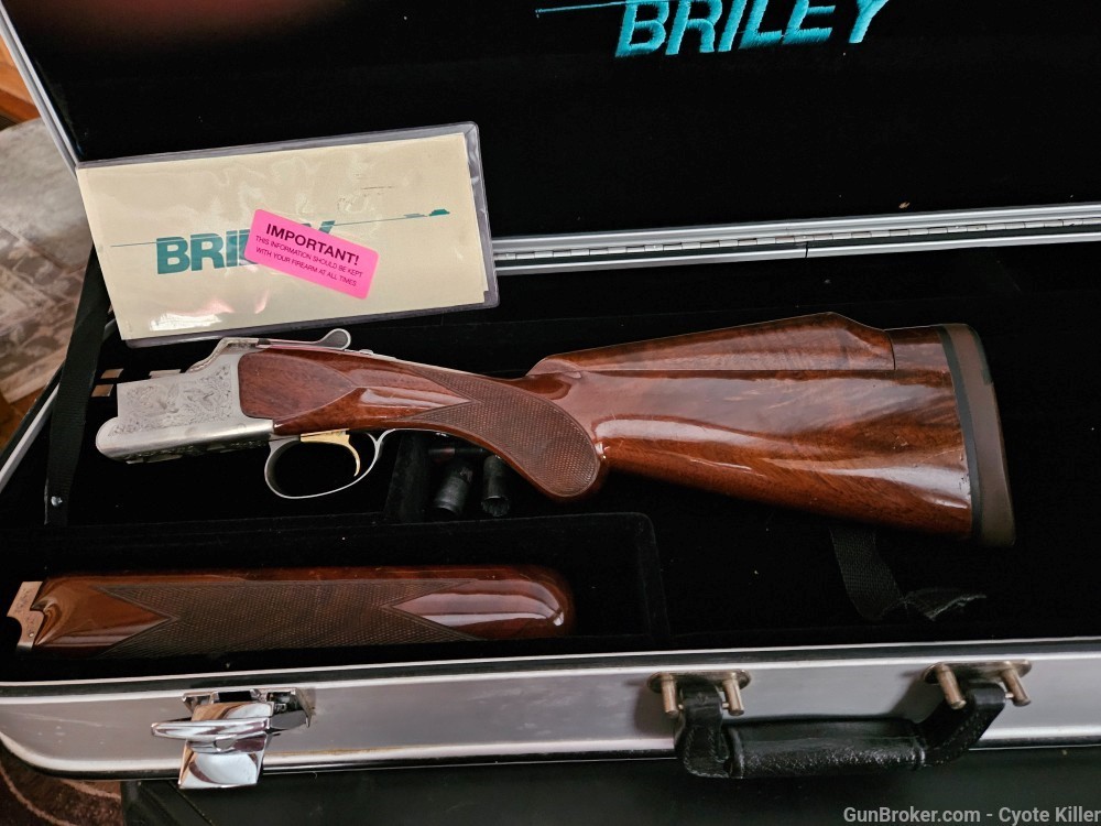 Browning Grade 111 o/U Shotgun 20 Gauge with 28 &410 gauge  Briley Inserts-img-2