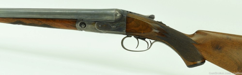 Parker GH Damascus 12 gauge shotgun (S8351)-img-2