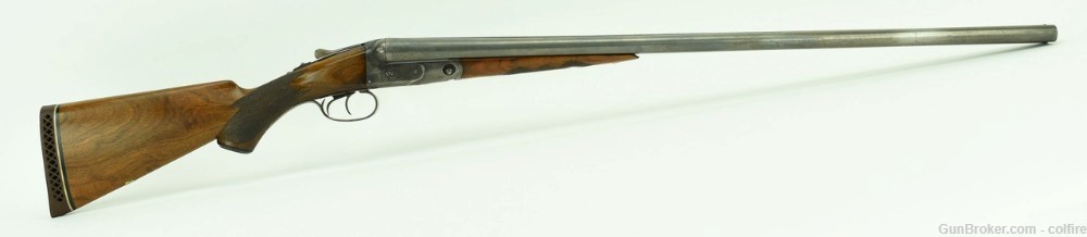 Parker GH Damascus 12 gauge shotgun (S8351)-img-7