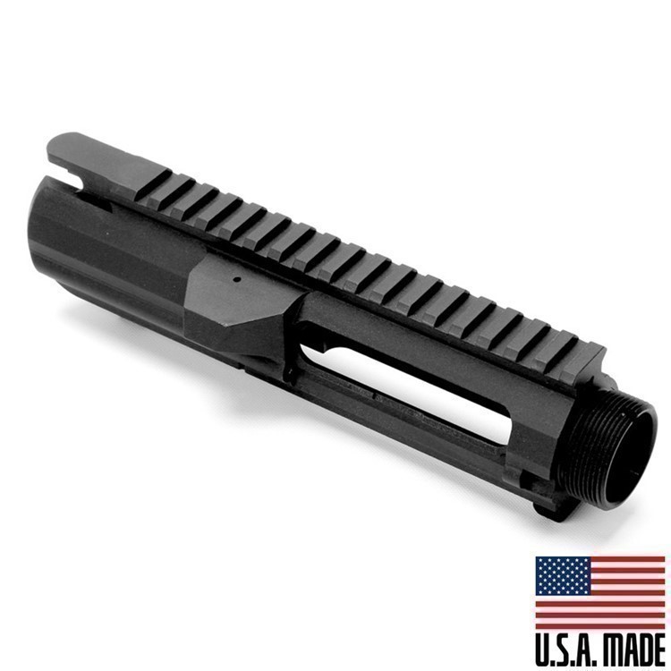 LR308 Stripped LOW PROFILE Billet Flat Top Upper Receiver USA Made AR10 308-img-0