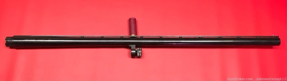 Stevens Model 30, 28" shotgun barrel only. Vent rib with a mid bead. 12 ga.-img-0