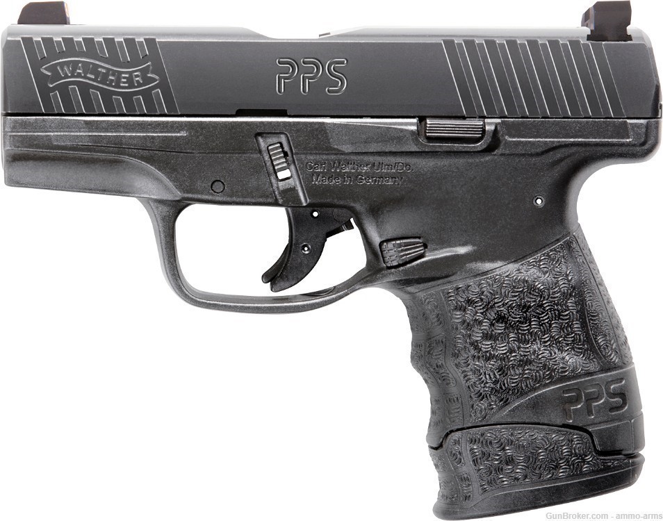 Walther PPS M2 9mm Luger 3.2" Tritium Night Sights 2805961TNS-img-2