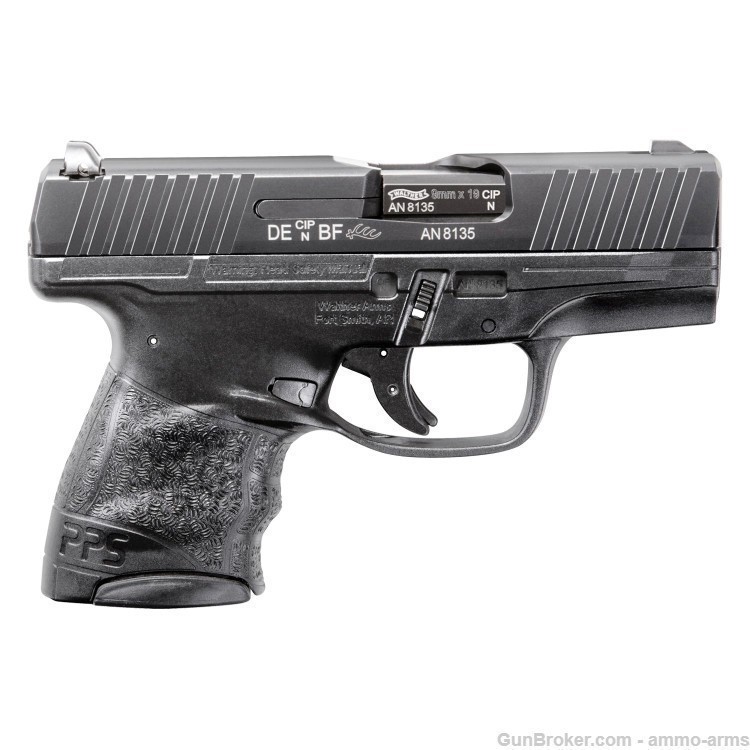 Walther PPS M2 9mm Luger 3.2" Tritium Night Sights 2805961TNS-img-1