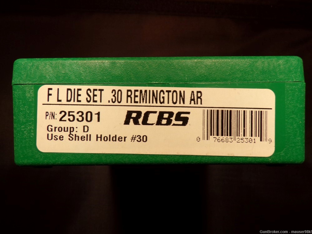 .30 Remington AR F L Die Set RCBS #25301 NIB-img-0