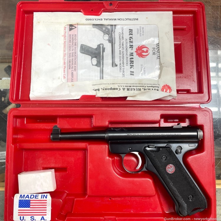 RUGER MARK II 50TH ANNIVERSARY LIMITED EDITION 22LR -img-0