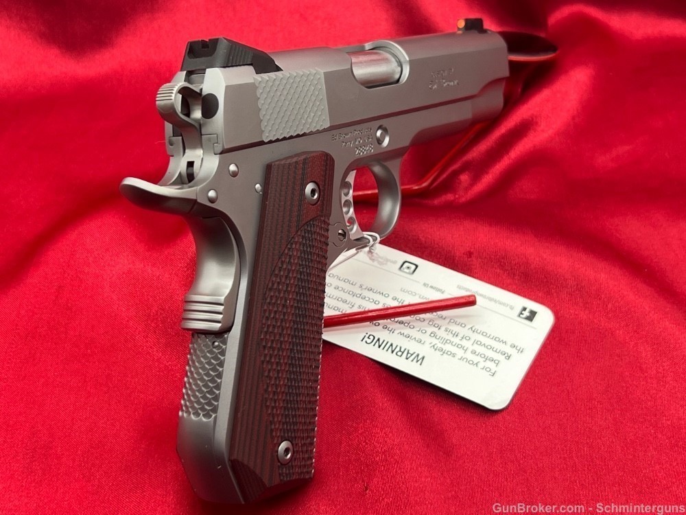 Ed Brown Kobra Carry Stainless 45acp Commander  NEW with Range Bag-img-5