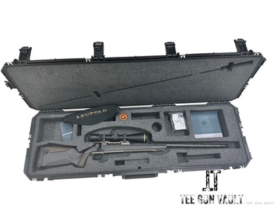 GUNWERKS NEXUS 7 PRC 24” WITH LEUPOLD VX6 4-24x52 AND CASE