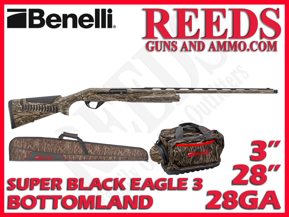 Benelli Super Black Eagle 3 Bottomland Camo 28 Ga 3in 28in 10337-img-0