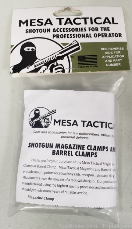 Mesa Tactical Remington 870 12ga mag clamp with rail 90810-img-2