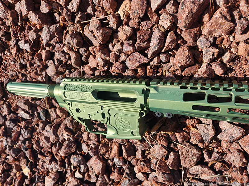Custom AR15 Side Charging build kit Clover Green KG Gunkote-img-3
