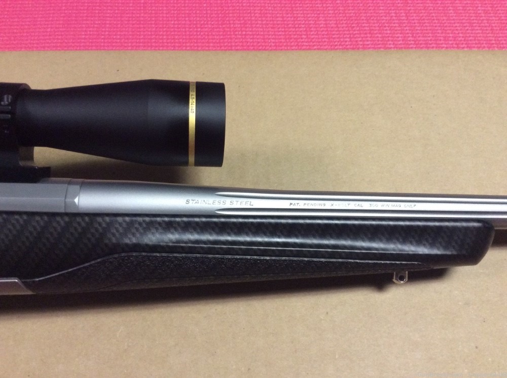 Browning X-Bolt 300 Win. Mag, Carbon fiber stock,  Stainless Fluted barrel-img-4