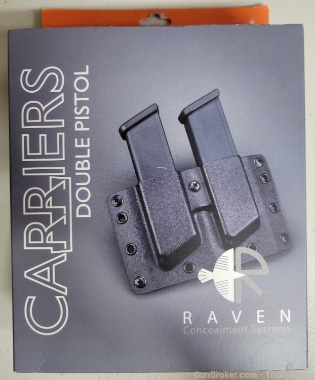 Raven Concealment Glock 42 380 double magazine pouch -img-0