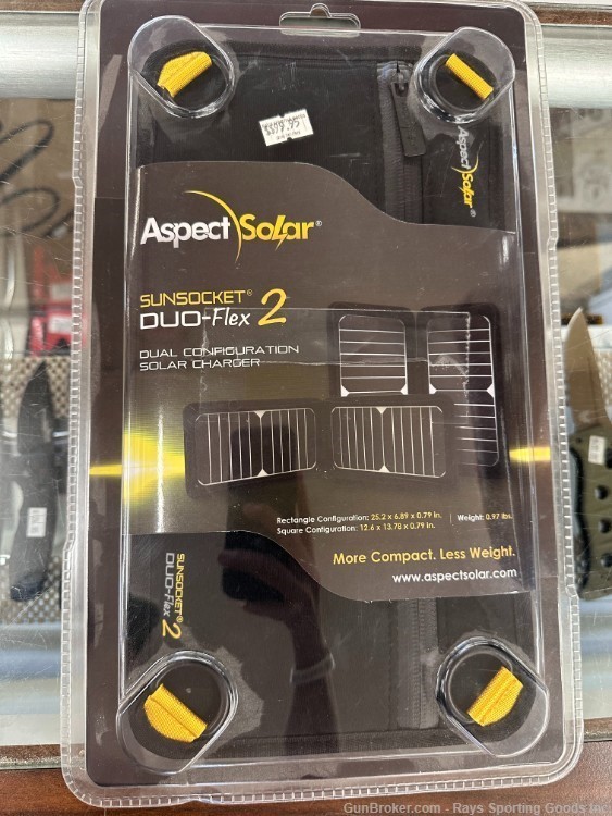Aspecy Solar sunsocket Duo-Flex 2- portable solar panel -img-1