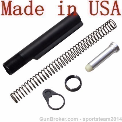 Proudly Made In USA! AR15 Mil Spec buffer tube kit-img-9