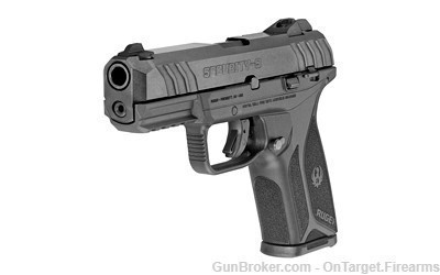 Ruger Security 9 4" 9mm, manual safety, 2x15rd mags-img-0
