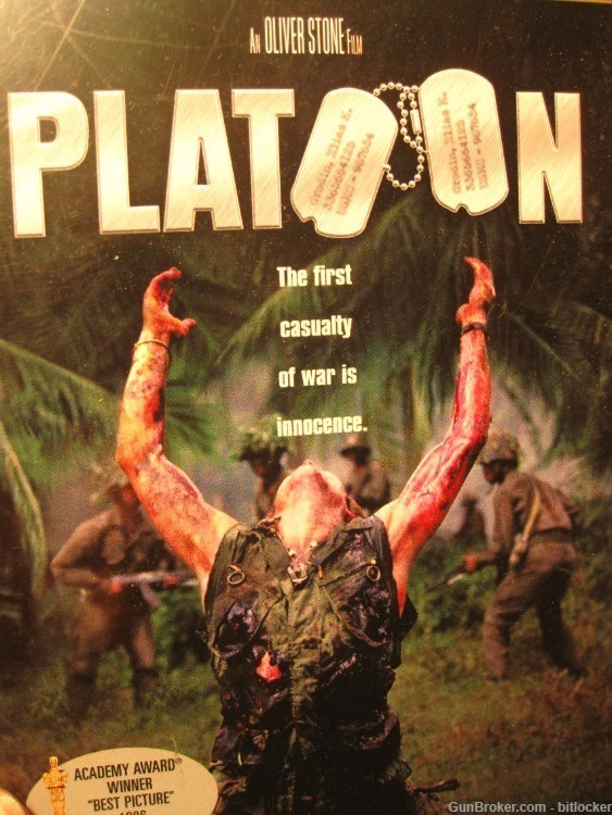 Platoon DVD New Sealed 1986 Contemporary Classics Oliver Stone Special Feat-img-2
