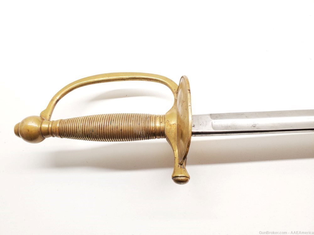 Civil War NCO Sword MFD By: C. Roby Dated 1863-img-1