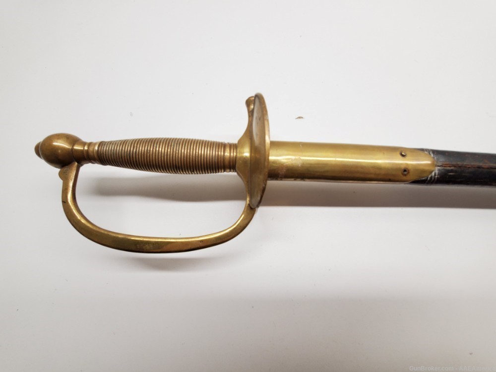 Civil War NCO Sword MFD By: C. Roby Dated 1863-img-9