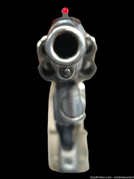 EIBAR M&P Polished Stainless Revolver, .8mm Lebel 4" BBL w/ Reloads-img-5