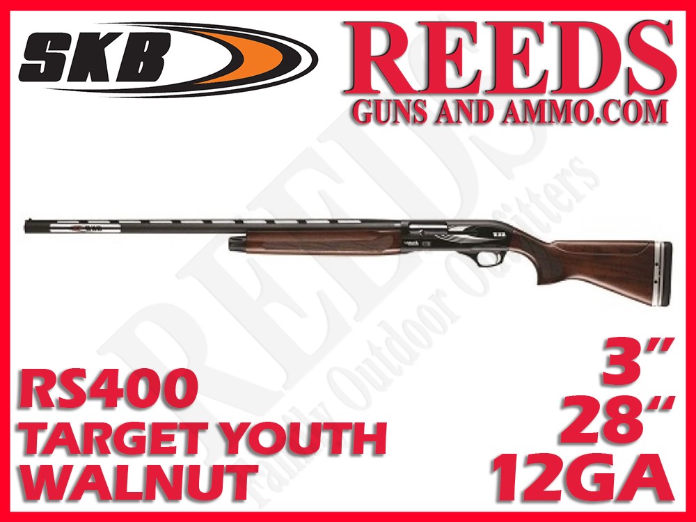 SKB RS400 Target Adj Youth Left Hand Walnut 12 Ga 3in 28in RS428ACTYL-img-0