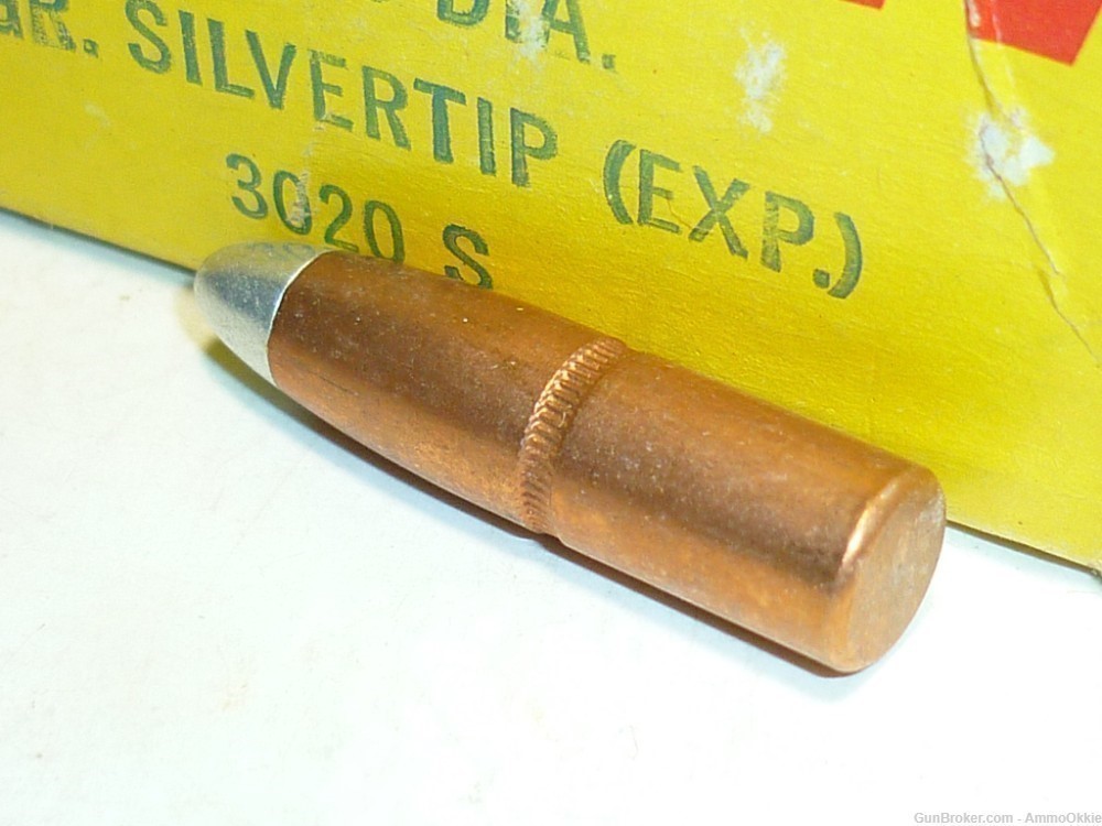 1ct SILVERTIP BULLET .308 200gr Silver Tip RARE-img-4