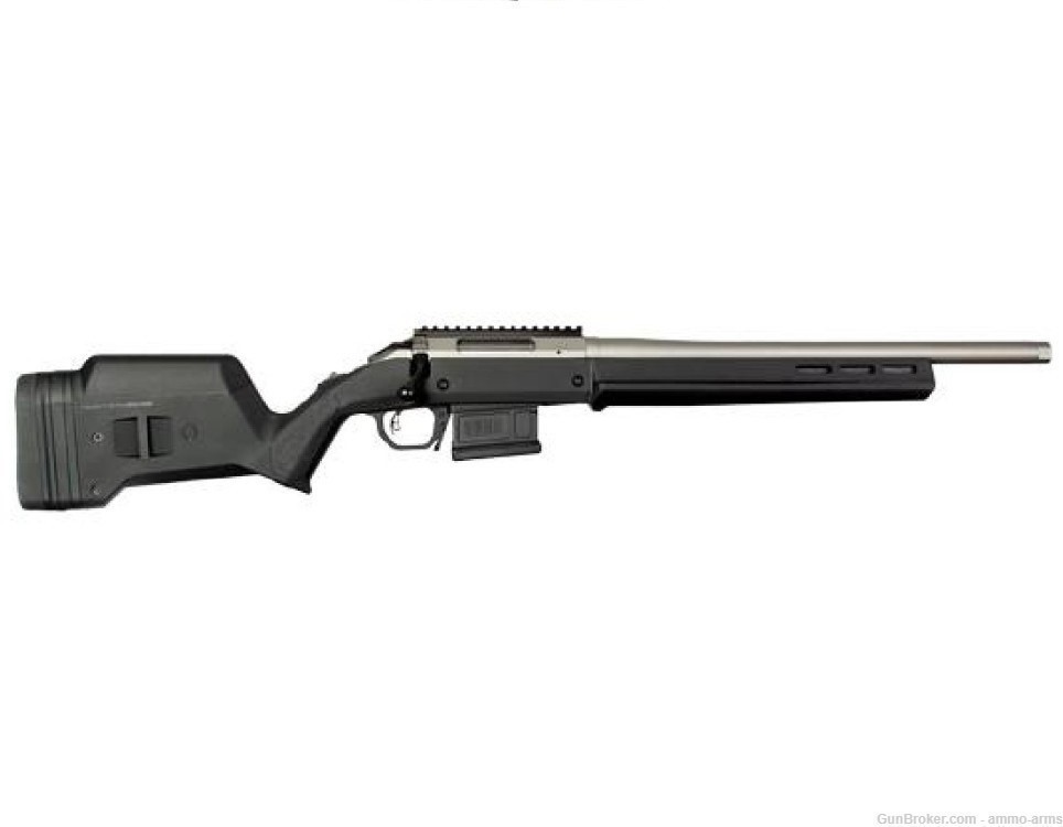 Ruger American Rifle Hunter 18" 6.5 Creed Silver Cerakote 26996-img-1