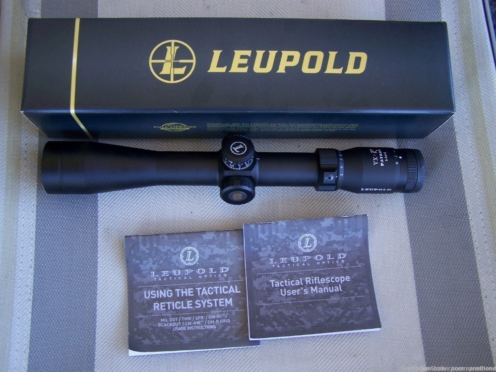 Leupold VX-R Patrol 3-9x40mm Matte FireDot TMR 113771-img-0