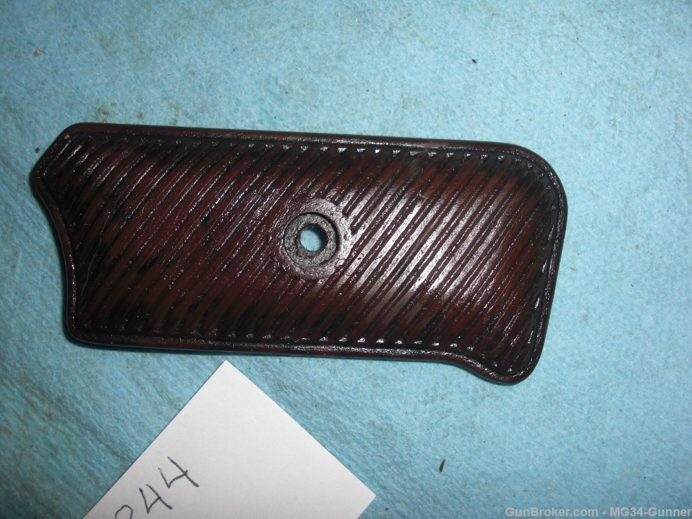German WWII MP44 Bakelite Grips for Trigger Assembly - Brown - Reproduction-img-4