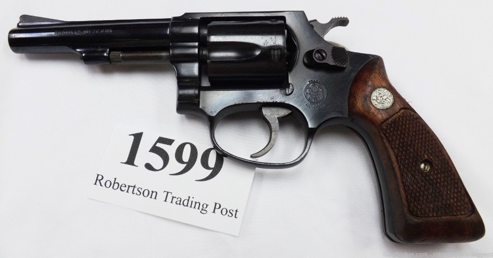 Smith & Wesson .38 S&W Caliber model 33-1 Terrier 4” Revolver 1968 CA C&R -img-0