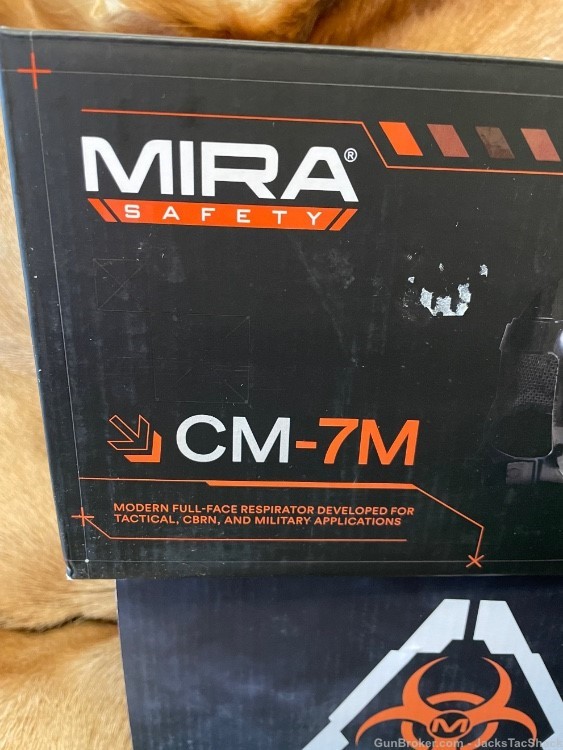 MIRA Safety CM-7M Military Gas Mask Small/ladies -img-1