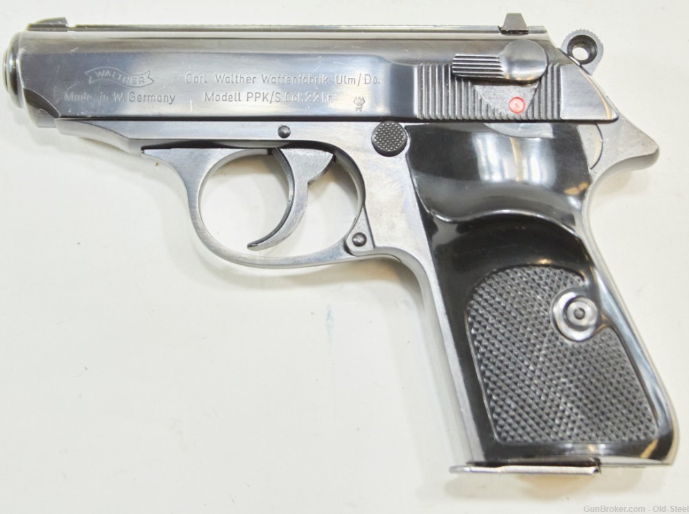 West German Marked Walther PPK/S 22LR Comes W/ Original Box, and Magazines-img-8