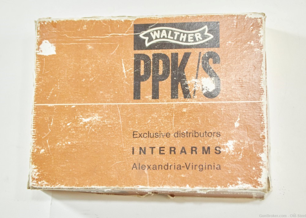 West German Marked Walther PPK/S 22LR Comes W/ Original Box, and Magazines-img-4