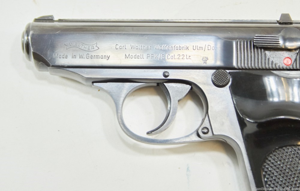 West German Marked Walther PPK/S 22LR Comes W/ Original Box, and Magazines-img-9