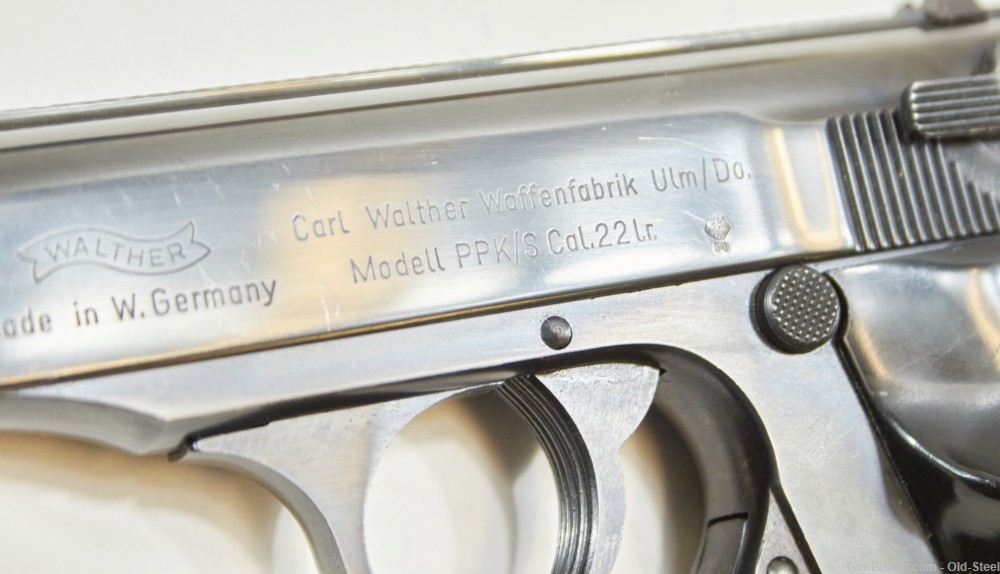 West German Marked Walther PPK/S 22LR Comes W/ Original Box, and Magazines-img-21