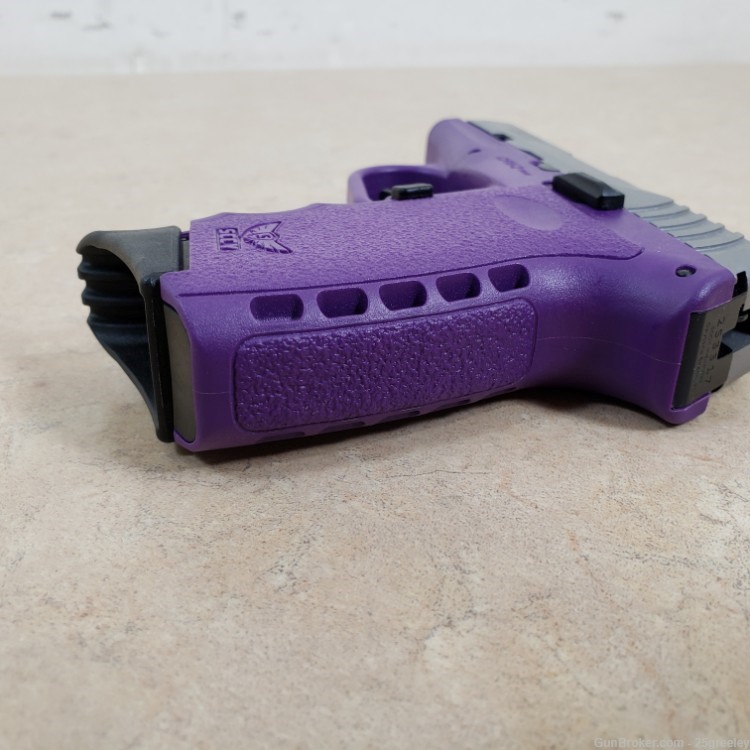 SCCY CPX-2 Semi-Auto 9mm Pistol w/ 1 Magazine Purple Stainless-img-12