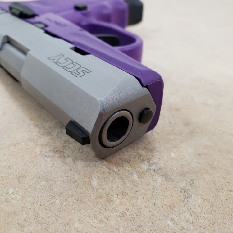 SCCY CPX-2 Semi-Auto 9mm Pistol w/ 1 Magazine Purple Stainless-img-7