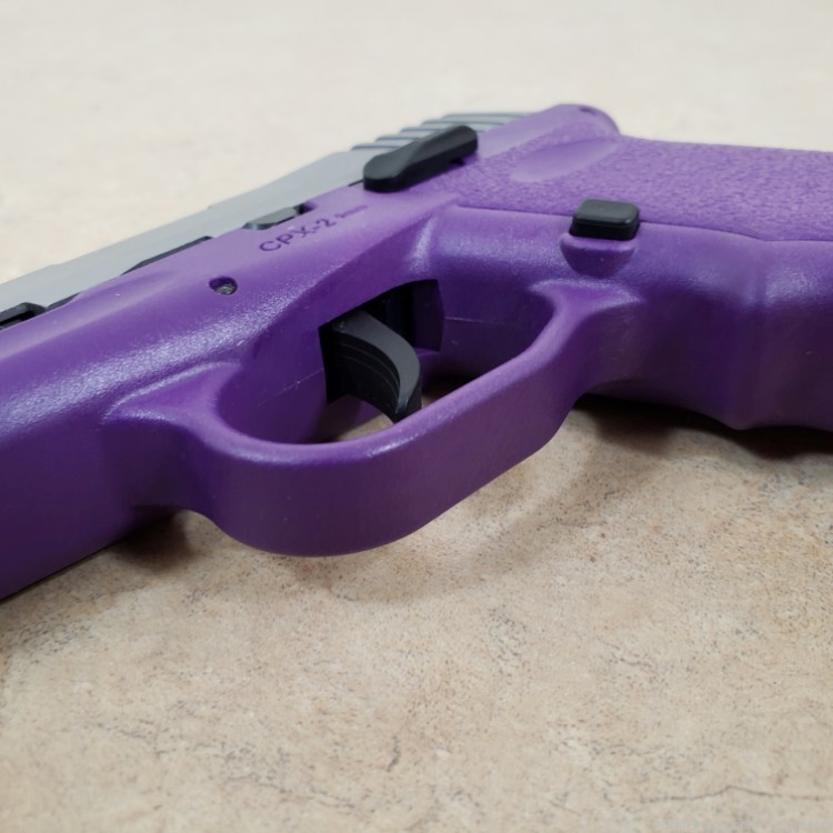 SCCY CPX-2 Semi-Auto 9mm Pistol w/ 1 Magazine Purple Stainless-img-5
