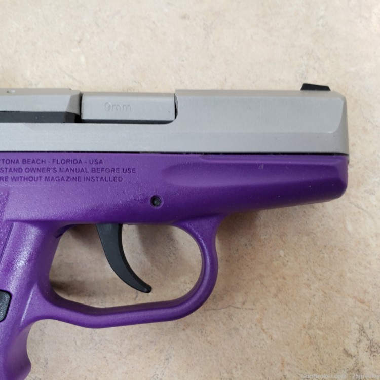 SCCY CPX-2 Semi-Auto 9mm Pistol w/ 1 Magazine Purple Stainless-img-16
