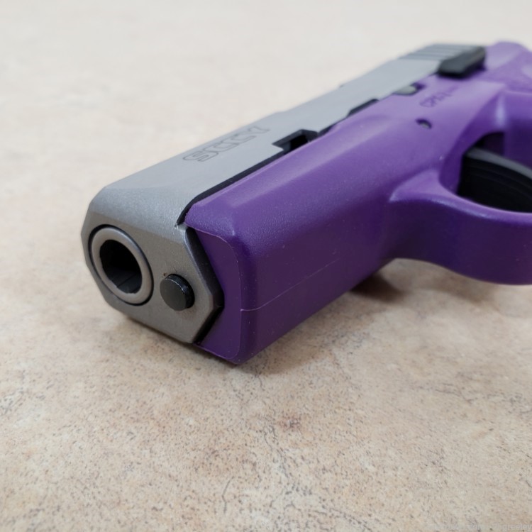 SCCY CPX-2 Semi-Auto 9mm Pistol w/ 1 Magazine Purple Stainless-img-6