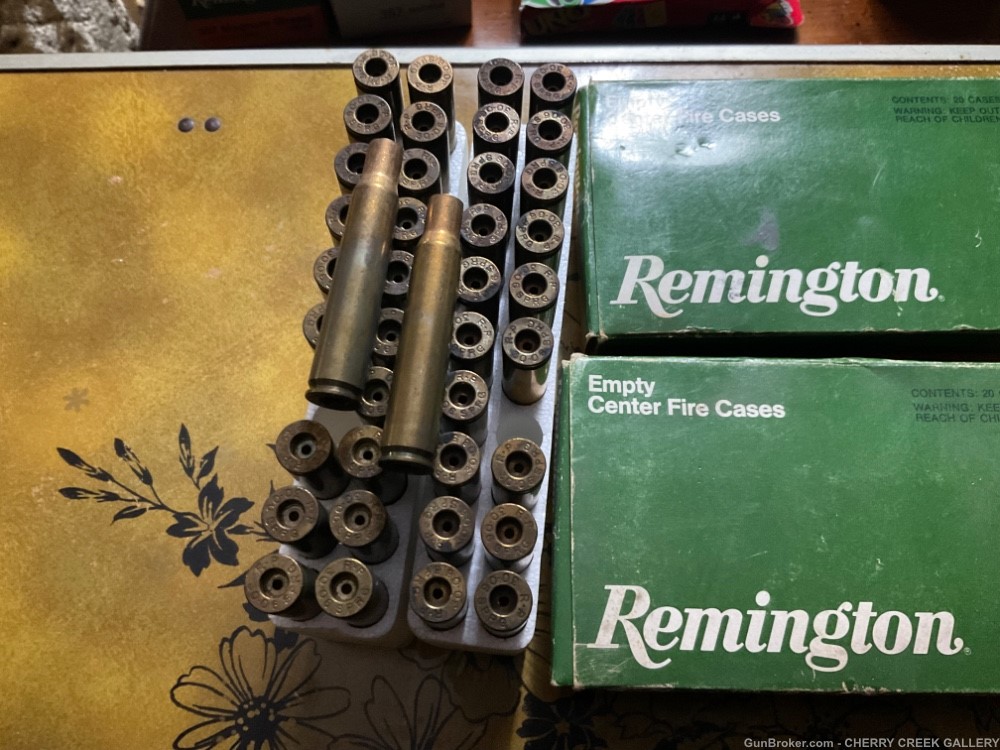 30-06 Springfield brass rifle ammo reloading ammunition Remington 40pc-img-1