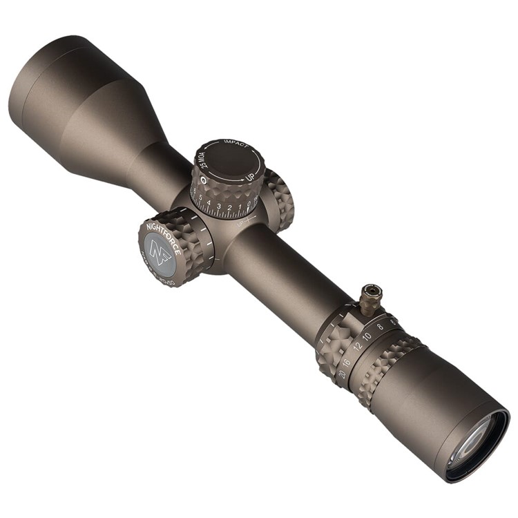 Nightforce NX8 2.5-20x50 F2 .250 MOA MOAR-CF2 Dark Earth Riflescope C686-img-0
