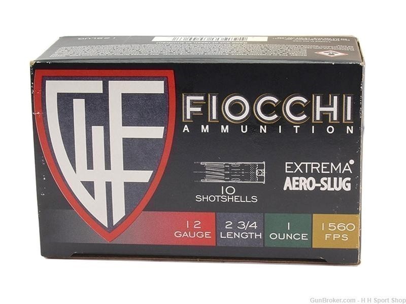 50 rounds of Fiocchi Aero-Slugs 12GA 2 3/4" 12SLUG-img-0