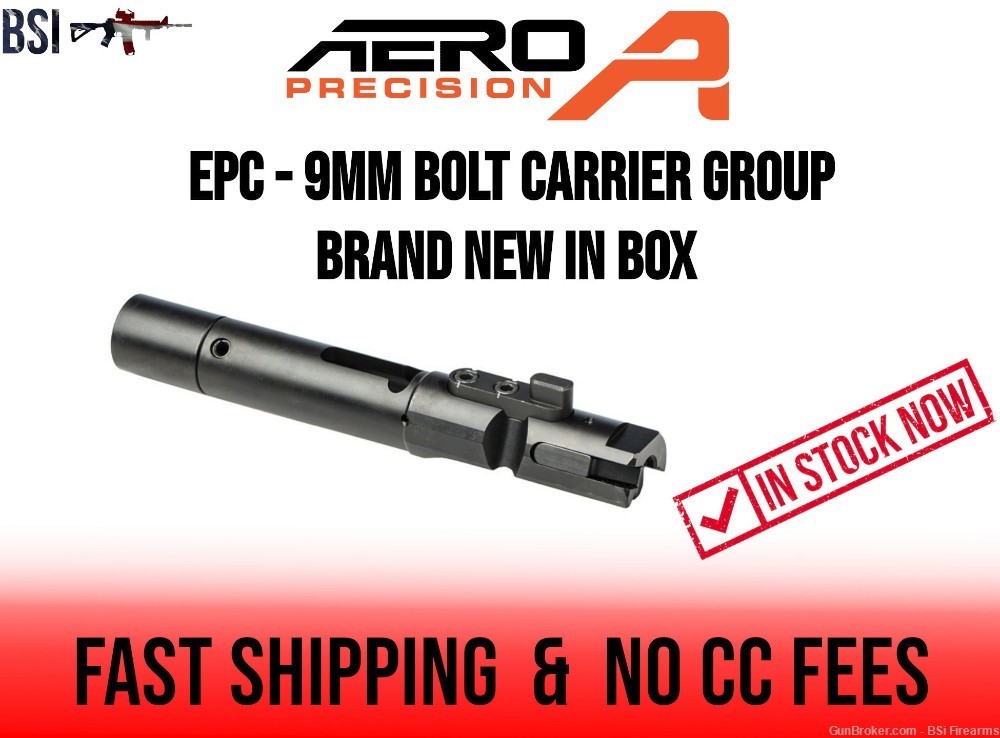 Aero Precision EPC BCG Bolt Carrier Group EPC-BCG-9mm-img-0