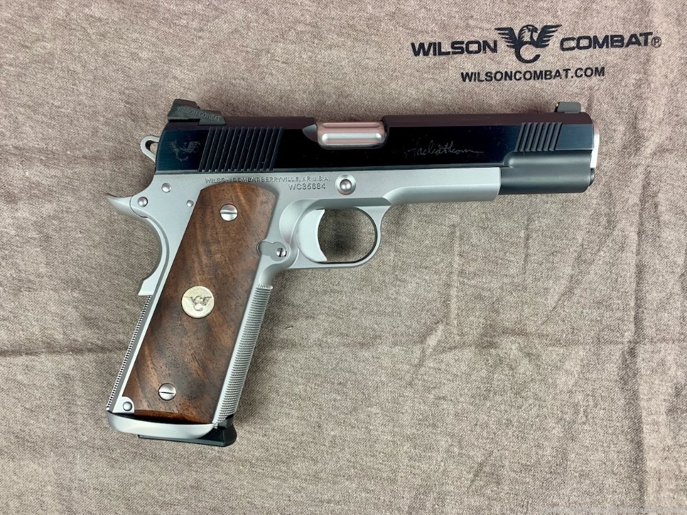 Wilson Combat Hackathorn Special Stainless Blued Two-Tone .45 1911 - NEW-img-2