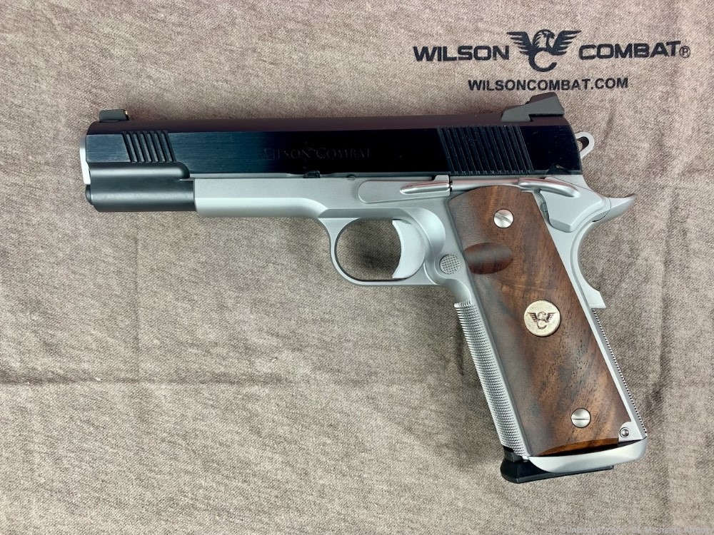 Wilson Combat Hackathorn Special Stainless Blued Two-Tone .45 1911 - NEW-img-1