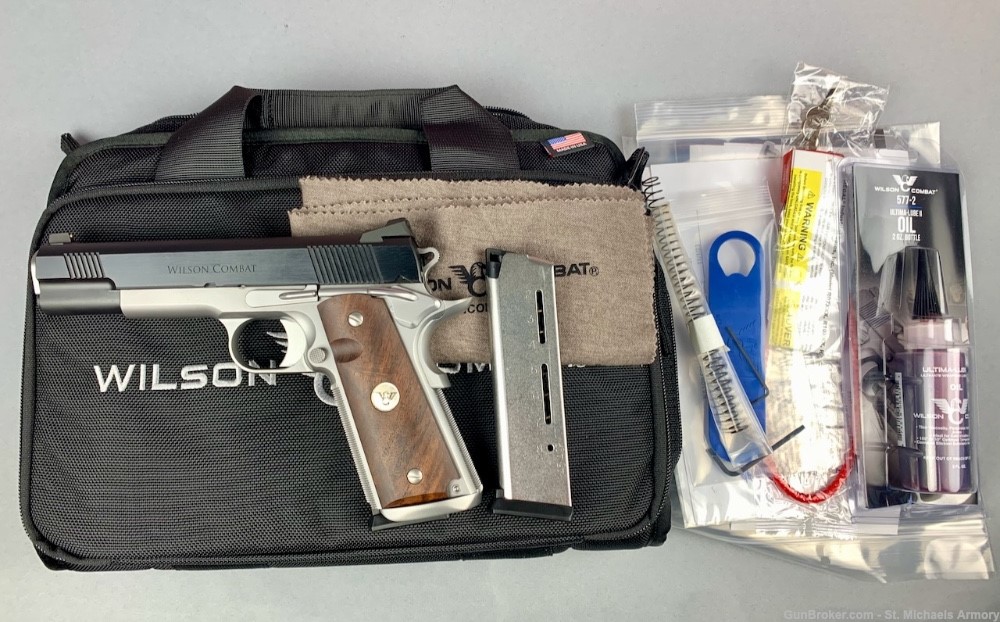Wilson Combat Hackathorn Special Stainless Blued Two-Tone .45 1911 - NEW-img-14