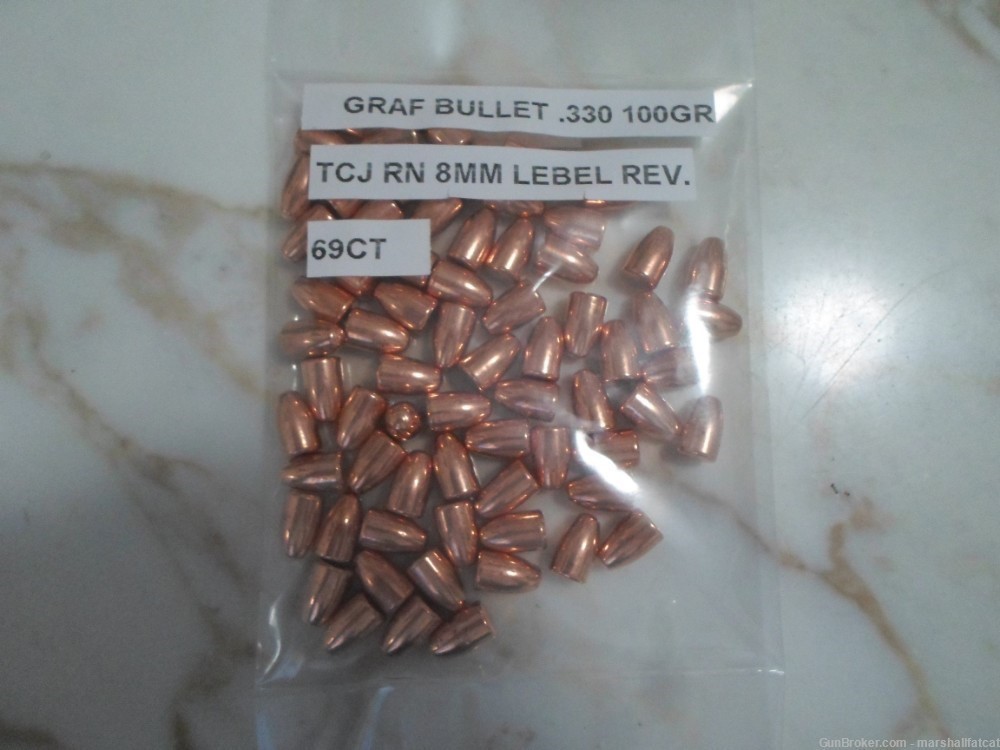 Graf Bullet .330 100gr TCJ RN 8mm Lebel Rev. 69ct-img-0