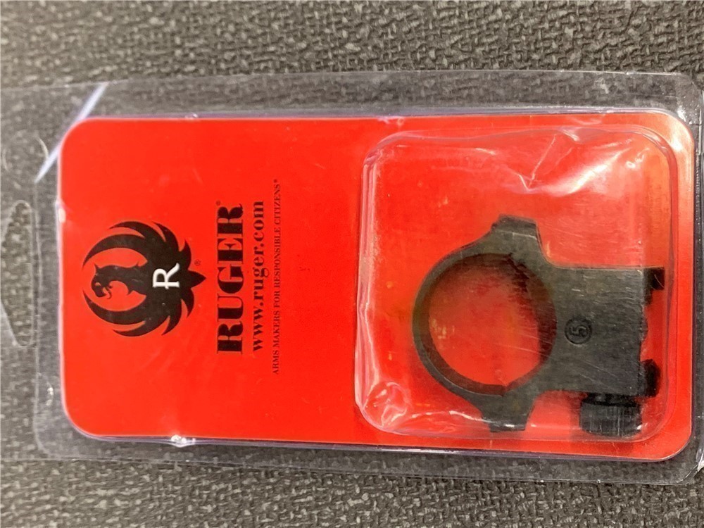 Ruger Scope Ring High 1.062 5BHM Blued-img-0